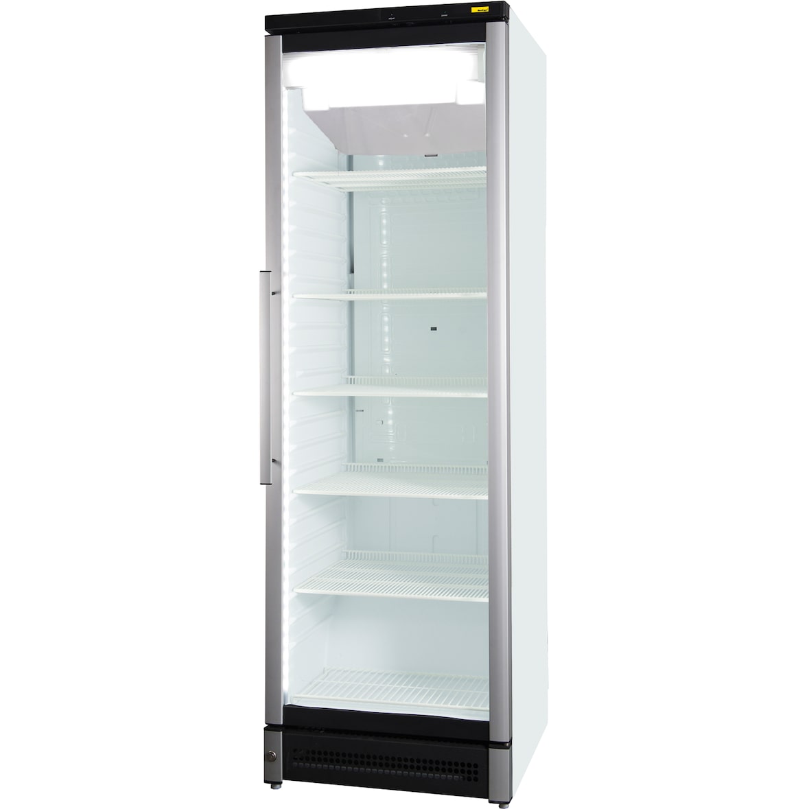 NORDCAP Glastürtiefkühlschrank MF 180, 310 Liter, weiß
