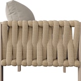thumbnail of Merax Tuinmeubelset voor 6-7 personen, tuinmeubelset met touwvlechtwerk met gegalvaniseerd ijzeren frame, inclusief alle zit- en rugkussens, beige