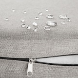 thumbnail of tectake Tuinstoel Manacor, ropedesign - greige, Set van 6 - 406183