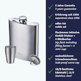 thumbnail of Westmark Flachmann mit Trichter, 236 ml Delano + 4 Mini-Becher, 30, 615633E6
