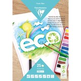 thumbnail of Clairefontaine 5x Weißes Recyclingpapier, Block mit 25 Blatt A4, 210g - Weiß 26513C