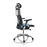 thumbnail of Bürostuhl / Chefsessel POFIT GEN2 Netzstoff blau hjh OFFICE