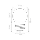 thumbnail of Illu-/Partylichterkette 20m Außen Terrasse Garten 30 ultra-warmweiße LED Kugeln