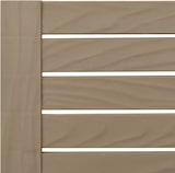 thumbnail of Helloshop26 - Tumbona tumbona cama de jardín mobiliario de exterior para terraza marrón claro 155 x 58 x 83 cm polipropileno 02_0012782