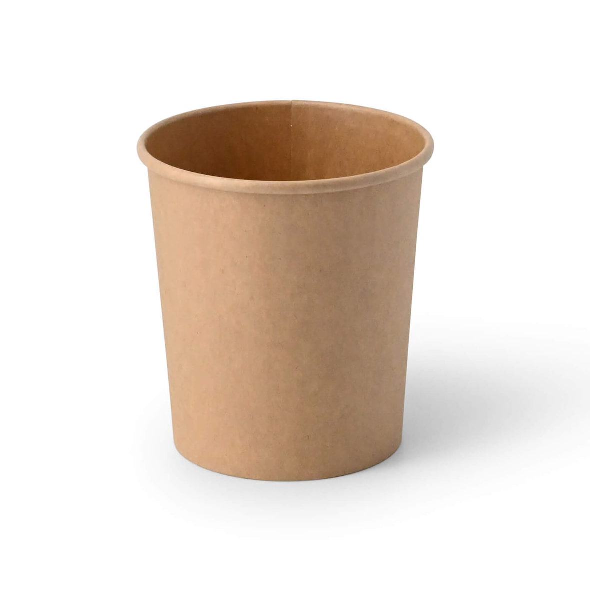 greenbox - Eisbecher aus Pappe XXL, 400 ml, max. 450 ml, Ø 92 mm, braun, 50 St.