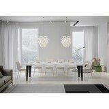 thumbnail of Itamoby Tavolo allungabile 90x160/420 cm Flame Premium bianco frassino telaio Antracite