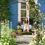 thumbnail of Relaxdays Rosenbogen Metall, Torbogen Garten, HxBxT: 216 x 125 x 36 cm, Vintage, Rankbogen für Kletterpflanzen, schwarz