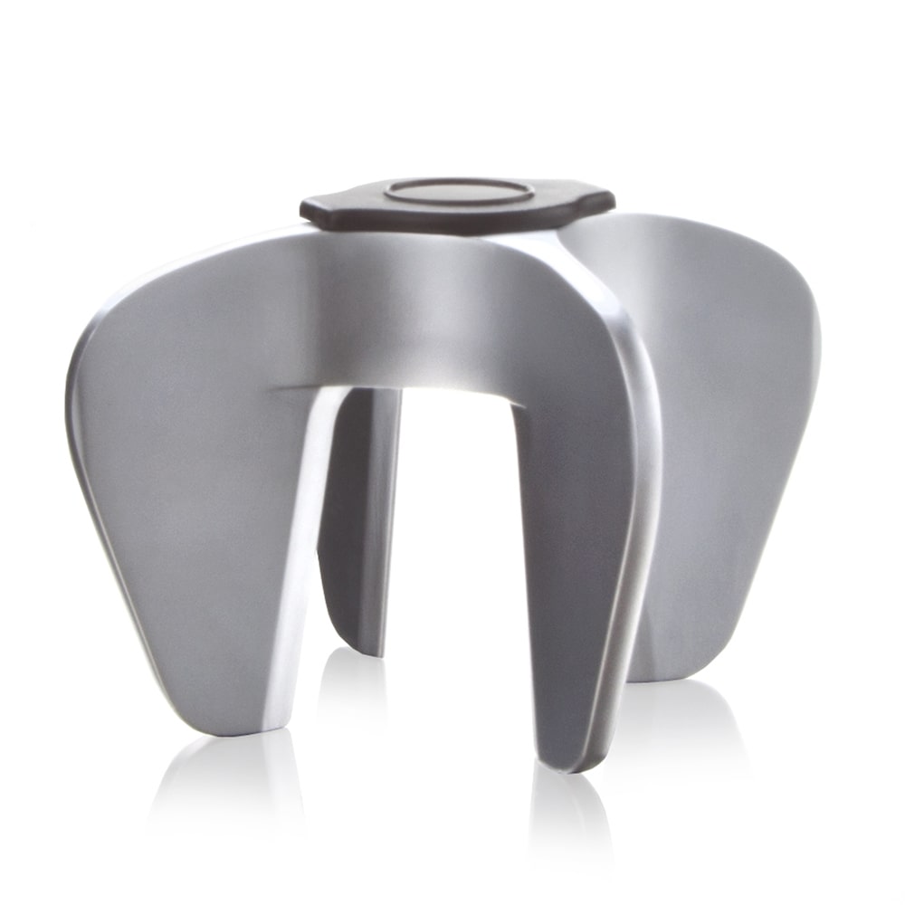 Griffe à champagne -  Gris Autre forme Acier Inoxydable (inox  Vacuvin 7.00x7.00 cm