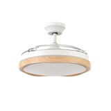 thumbnail of Ventilador Dc Blondi Blanco Led 3 Temperaturas Control Remoto