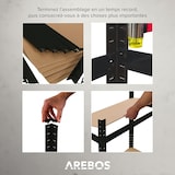 thumbnail of 3 pezzi Set Scaffalature per carichi pesanti Scaffale ad angolo