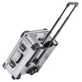 thumbnail of Alu-Rollbox, HxLxB 233x550x400mm, 28l, Wände mit umlaufenden Sicken, 2 Rollen