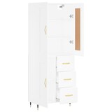 thumbnail of Helloshop26 - Buffet Sideboard Kommode Kleiderschrank Aufbewahrungsmöbel Organizer Küche Wohnzimmer Lounge hoch 69,5 x 34 x 180 cm 02_0032756