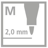 thumbnail of STABILO 24 feutres de coloriage pointe moyenne power