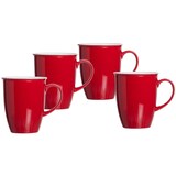 thumbnail of Ritzenhoff & Breker DOPPIO Kaffeebecher 320 ml Rot 4er Set