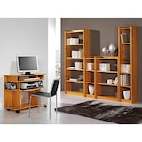 thumbnail of Estanteria 80x200 cm, pino macizo, Moblit, serie Canet, medidas: (200x80x28) cm ( altoxanchoxfondo), color miel