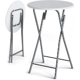 thumbnail of Casaria Stehtisch Bistrotisch Klappbar 60cm Holz Optik Weiß