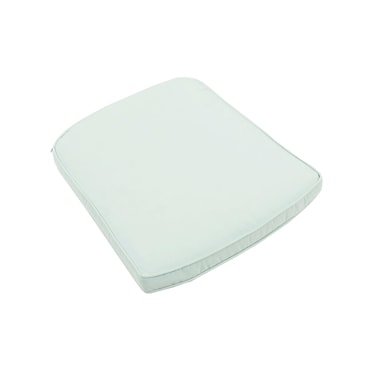 Cojín silla de jardín, Repelente al agua, Poliéster 180 gr, Color Verde claro, 45 cm x47 cm x5 cm