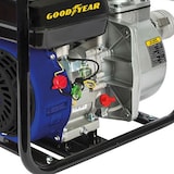 thumbnail of Pompe à eau 6.5CV Essence 4T OHV 196Cm3 Motopompe thermique 54m3/h Raccords 75mm Inondations Caves Piscines GOODYEAR