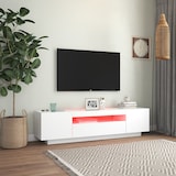 thumbnail of Mueble para TV con luces LED blanco 160x35x40 cm