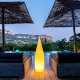 thumbnail of Lumisky CLASSY RGB-Funk-Stehlampe H120CM Polyethylen Weiss