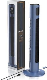 thumbnail of Brandson - Turmventilator mit Fernbedienung - Oszillation 60° - Standventilator - mobiler Lüfter - Tower Fan - 96 cm - 45W - Ventilator