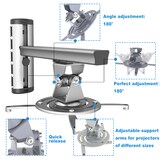 thumbnail of HFTEK® Universal-Wand-Halterung für Beamer und Projektoren（FA03PRS）