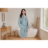 thumbnail of DoubleLife Badjas - 100% Katoen, waarvan 50% Gerecyclede Katoen - GRS Gecertificeerd - Maat XL - Cashmere Blue