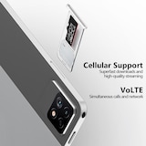 thumbnail of Tablette Tactile 10 Pouces Android 11 8GB+128GB 4G LTE Avec Étui Cuir Gris YONIS