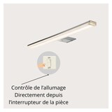 thumbnail of Spot LED pour miroir an aluminium 45,8cm