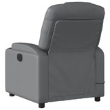 thumbnail of vidaXL Massagesessel Elektrisch Grau Kunstleder