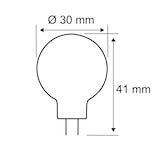 thumbnail of Paulmann Standard 12 V Culot à ergots LED G4   270lm 3,2W 2700K  Blanc 28775