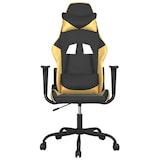 thumbnail of vidaXL Gaming-Stuhl mit Massagefunktion Schwarz & Golden Kunstleder