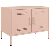 thumbnail of Helloshop26 - Meubles TV multimédia étagère télévision buffet téléviseur salle à manger salon chambre 2 pièces rose 68 x 39 x 50,5 02_0028649