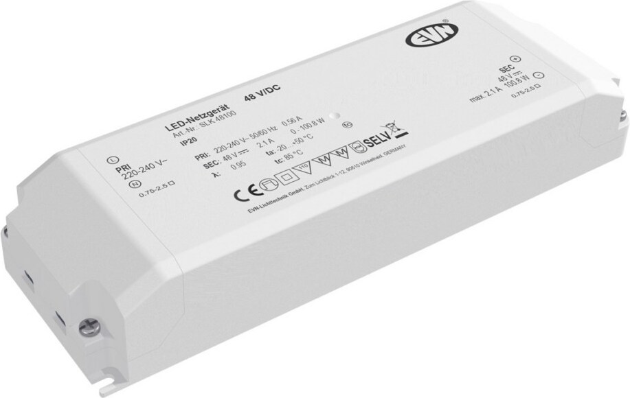 EVN Lichttechnik 48V/DC LED-Netzgerät SLK48100