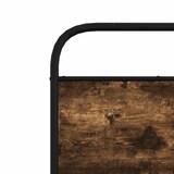 thumbnail of vidaXL Bedframe zonder matras bewerkt hout gerookt eiken 107x203 cm