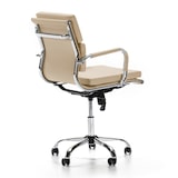 thumbnail of Fauteuil de Bureau Fenix inclinable Taupe, Cuir synthétique