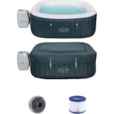 thumbnail of Bestway Piscina Whirlpool Ibiza Air Jet hidromasaje, PVC DuraPlus™, 180 x 180 x 66 cm,rectangular, 778 L, multicolor