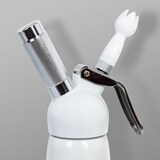 thumbnail of IBILI - Sifón para Nata de 0.5L en Aluminio con 3 Boquillas. Incluye Cepillo Limpiador