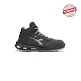 thumbnail of U-Power - Baskets de sécurité hautes anti abrasion et hydrofuges STEGO - Environnements humides - S3  SRC Noir / Gris Clair Taille 43