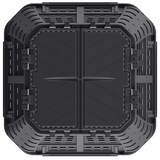 thumbnail of vidaXL Compostbak 1000 L 93,3x93,3x146 cm zwart