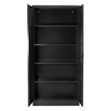thumbnail of PROREGAL Stahlschrank BEE mit 9 lackierten Fachböden | HxBxT 195x92x42cm | Anthrazit-Anthrazit | Werkstattschrank Werkzeugschrank Aktenschrank