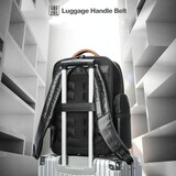 thumbnail of Sac À Dos Ordinateur En Cuir Grande Capacité Avec Ports USB Et Type-C YONIS