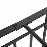 thumbnail of HOMCOM Estrutura de Cama Individual de Metal  com Cabeceira 95x196x100cm Preto