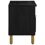 thumbnail of Helloshop26 - Meuble TV avec grand espace de rangement design industriel salon 80 x 33 x 46 cm en bois d'ingénierie noir 02_0057720