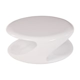 thumbnail of SalesFever salontafel rond | hoogglans gelakt | glasvezel | B 80 x D 80 x H 33 cm | wit