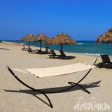 thumbnail of Hamaca Jardin con Soporte - 300cm Amaca con Base - 190x80cm Tela Amaca Exterior