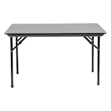thumbnail of Mesa plegable rectangular Bolero, gris, 122 cm