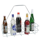 thumbnail of FLASCHENTRÄGER für 10 x 1,0 lt. Flaschen - blau chromatisiert