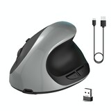 thumbnail of Souris Ergonomique Sans Fil Rechargeable Pour Gaming Avec Précision Laser Gris YONIS