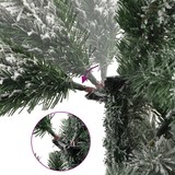 thumbnail of vidaXL Künstlicher Weihnachtsbaum Klappbar Beschneit 150 cm